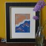 Abstract Water's Edge Art Print, thumbnail 1 of 5