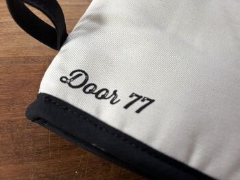 Wedding Oven Mitt Set, 3 of 4