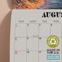 2027 Wall Calendar | Retro Future Spacescapes | Sunday Start, thumbnail 4 of 4