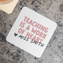 Teacher Travel Mug Personalised Gift Thank You, thumbnail 2 of 5