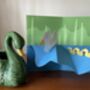 Handmade Mother Duck And Ducklings Pop Up Card, thumbnail 4 of 4