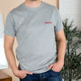 Embroidered Forever Wedding Or Anniversary Gift T Shirt, thumbnail 2 of 5