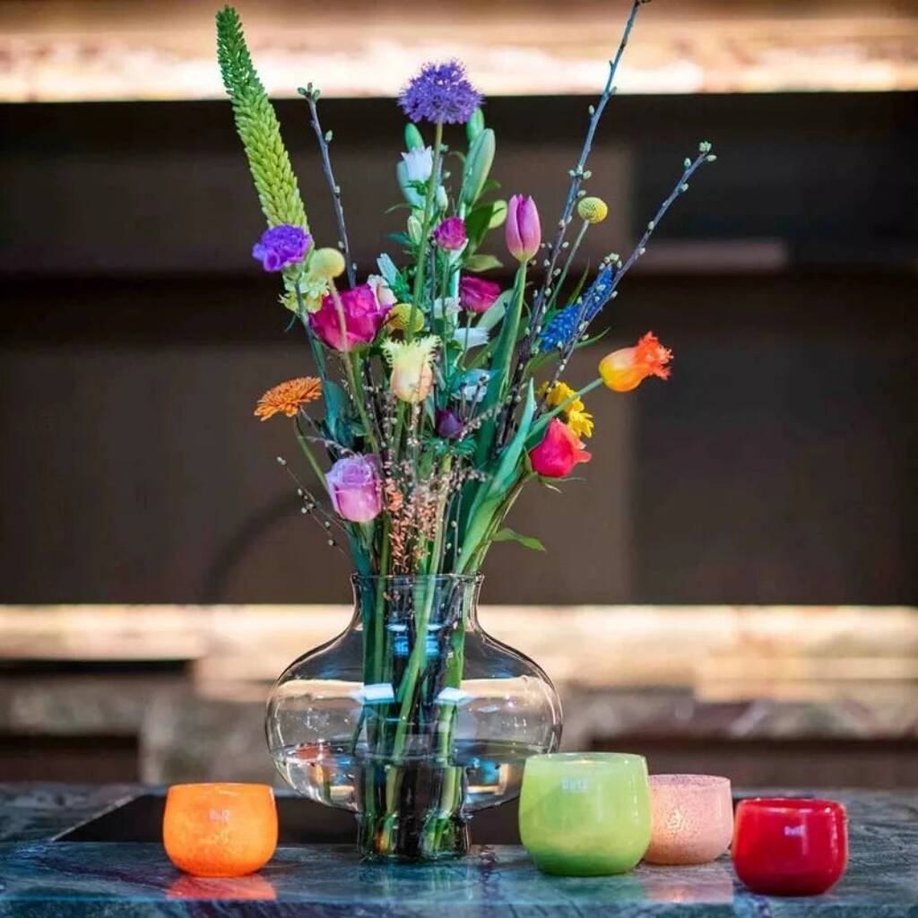 Vase Md1 Recycled Glass Clear By Dut Z, 1 of 4