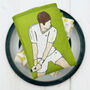 Tennis Themed Linen Napkins, thumbnail 8 of 8