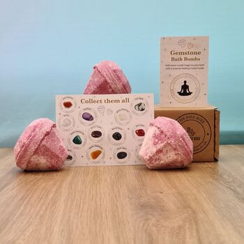 Mystery Gemstone Bath Bomb Gift Set, 5 of 10