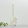 White Cat Candle Holder Cat Gift, thumbnail 6 of 8