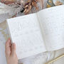 Wedding Planner Book Grey With Gold Foil, thumbnail 9 of 12
