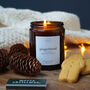 Gingerbread Candle Gift With Matches, Christmas Candle, thumbnail 4 of 6