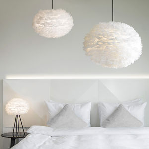 White Feather Lampshade By Primrose Plum Notonthehighstreet Com