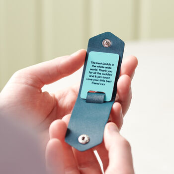 Personalised Best Dad Photo Keyring, 3 of 6