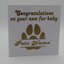 Personalised Congratulations Pet Greetings Card, thumbnail 4 of 6