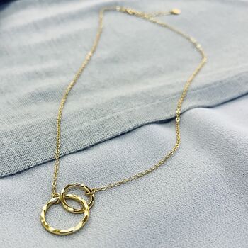 Mother's Day Mother And Daughter Infinity Necklace, 2 of 6
