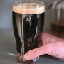 80th Birthday Bow Tie Beer Glass, thumbnail 6 of 9