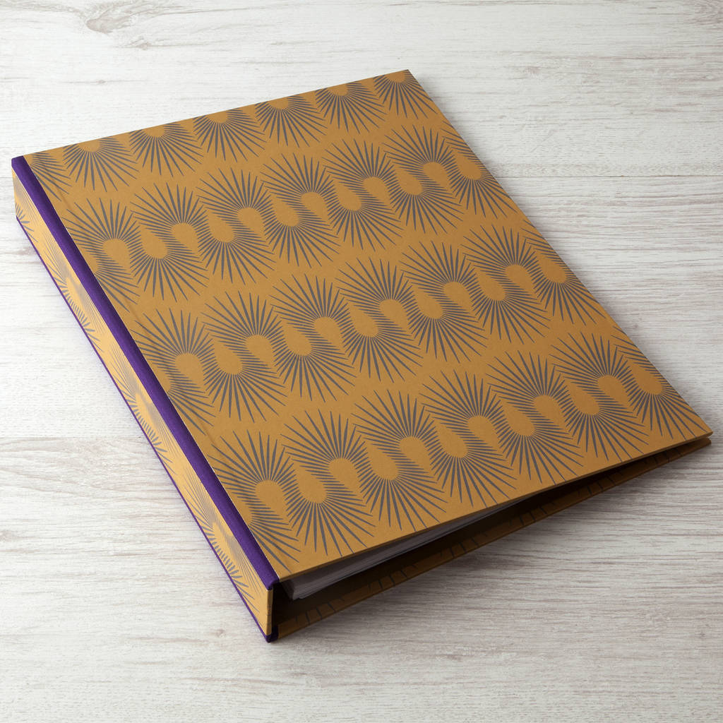 decorative ring binder by harris & jones