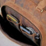 Leather Gym And Travel Holdall, thumbnail 3 of 11