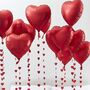 Red Heart Balloon Kit Pack Of 25, thumbnail 3 of 3