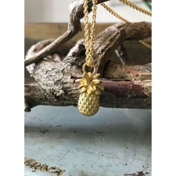 925 Pineapple Necklace, 4 of 5