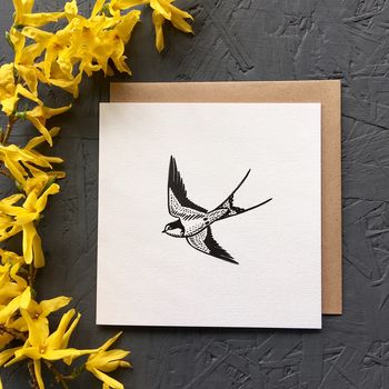 Swallow Card, 2 of 4
