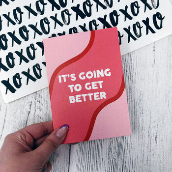 Get Well Soon Card 'It's Going To Get Better', 6 of 7