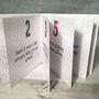 Personalised Will You Marry Me Christmas Book Card, thumbnail 7 of 7