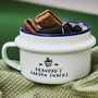 Personalised Enamel Garden Snack Pot, thumbnail 2 of 4