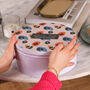 Personalised Colourful Leopard Print Cake Tin, thumbnail 8 of 8