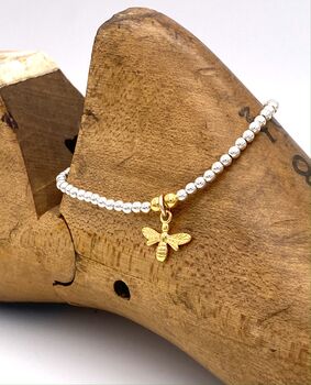 Edie’s Silver And Gold Vermeil Bracelet, 6 of 9