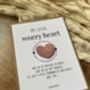 Worry Heart Keepsake, thumbnail 3 of 3