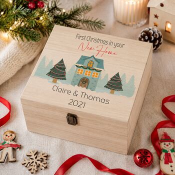 Personalised New Home Christmas Eve Box, 4 of 4