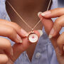 Personalised 18ct Rose Gold Plated Birthstone Locket, thumbnail 1 of 6