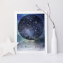 Personalised Family Constellation Mountains Watercolour, thumbnail 6 of 8