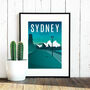 Sydney Art Print, thumbnail 3 of 4