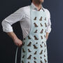 Chocolate Cockapoo / Labradoodle Organic Cotton Tea Towel, thumbnail 2 of 12