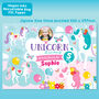 Personalised Unicorn Dreams Birthday Jigsaw Puzzle, thumbnail 3 of 10