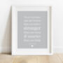 Winnie The Pooh Quote Print, thumbnail 5 of 6