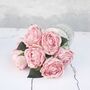 Vintage Pink Rose Bouquet, thumbnail 9 of 9