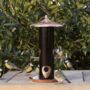 Copper And Black Metal Bird Feeder, thumbnail 2 of 4