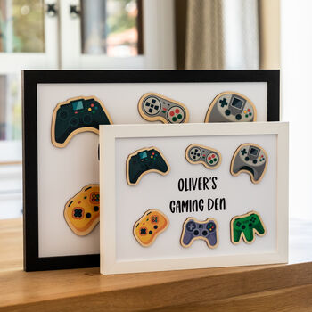Personalised Gaming Controller Framed Print Gift, 3 of 6