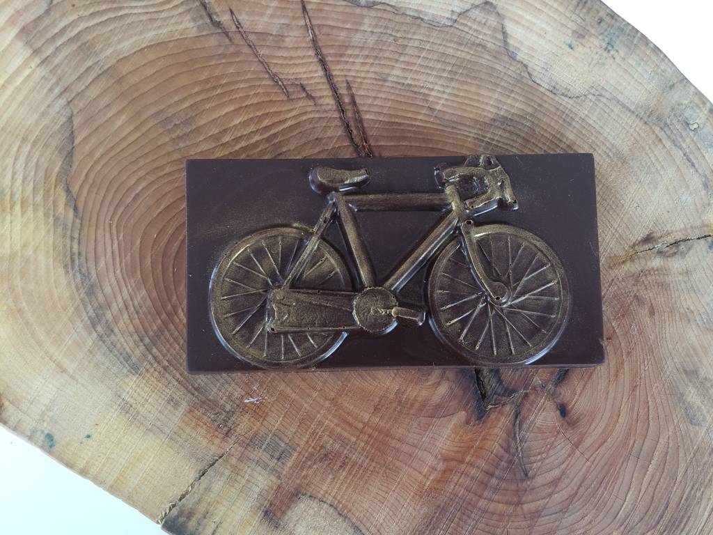 Vintage Bicycle Chocolate Bar Trio Bundle By The Crafty Chocolatier