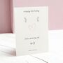 40th Birthday Still Shining Sterling Silver Star Earrings, thumbnail 1 of 7