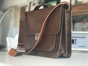 Brown Satchel Messanger Bag, 4 of 5
