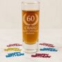 Personalised Birthday Crest Shot Glass, thumbnail 6 of 8