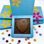 Solid Milk Chocolate Heart With Stars Gift Box, thumbnail 1 of 7