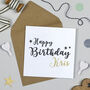 Monochrome Birthday Card, thumbnail 2 of 6