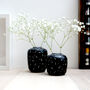 Black Starry Porcelain Vase, thumbnail 1 of 4