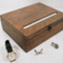 Large Personalised Message Wooden Jewellery Box, thumbnail 9 of 12