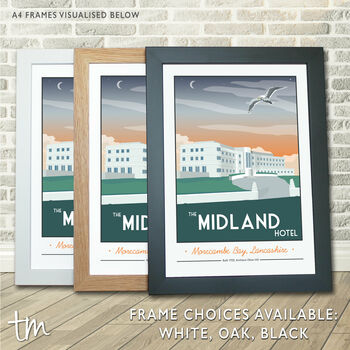 The Midland Hotel, Morecambe Bay, Lancashire Print, 2 of 5