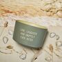 Citronella Soy Candles With Fun Phrases Lge, thumbnail 11 of 11