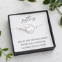 Sister Bracelet, Two Elephants Personalised Bracelet, Sister Gift, thumbnail 1 of 5