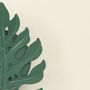 G Decor Set Of Three Green Palm Leaf Tea Light Holders, thumbnail 6 of 6